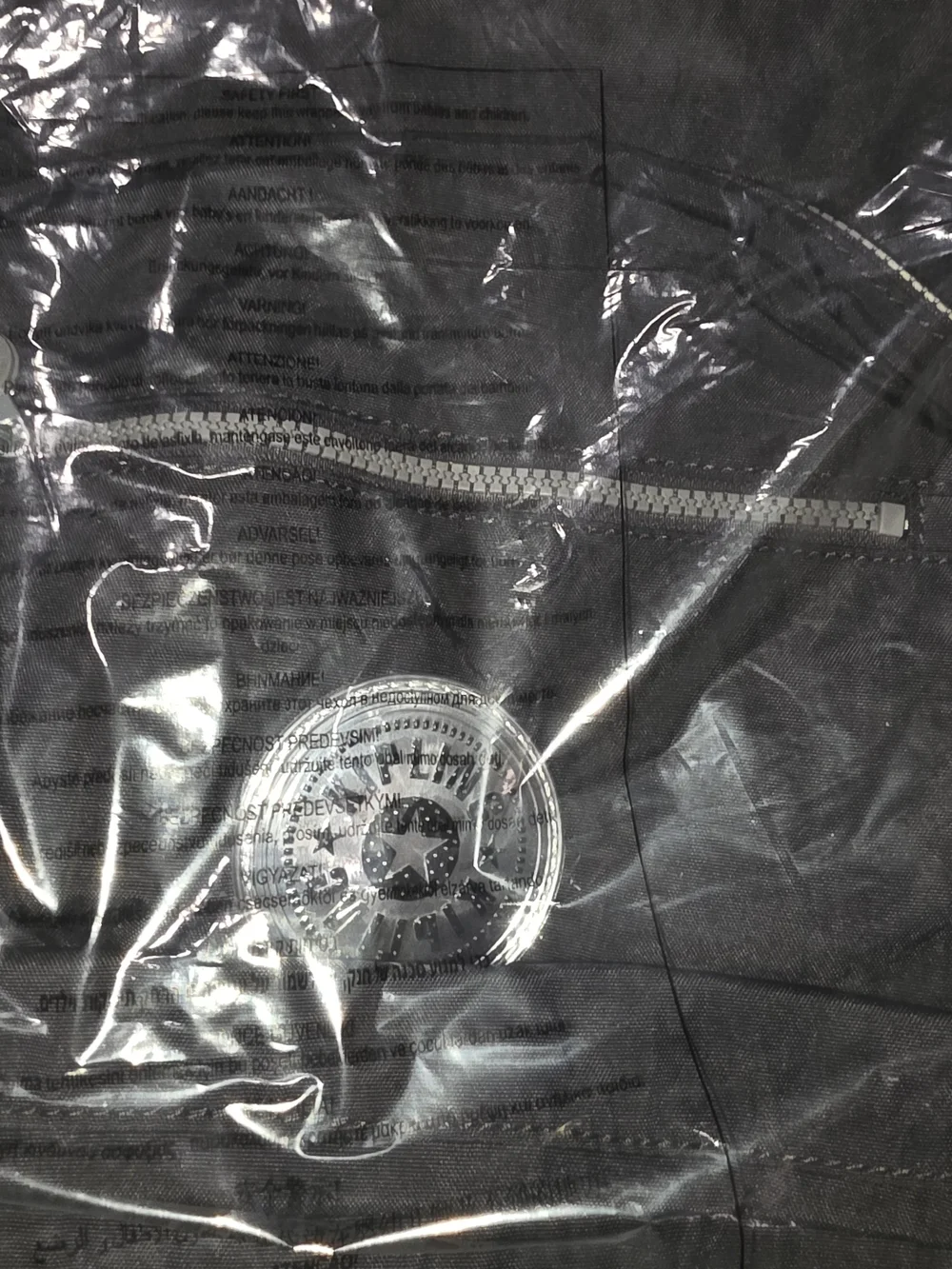 NWT Kipling Black Classic Nylon Backpack